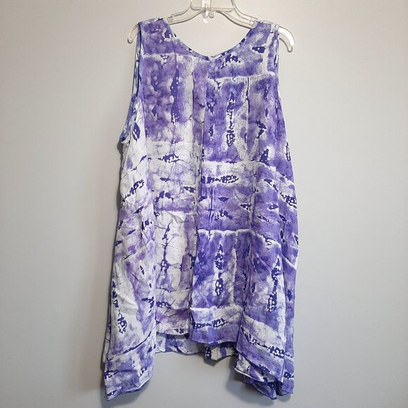 Blue Sky Swing Tank in Blue/White Nymph - Picture 2 of 6